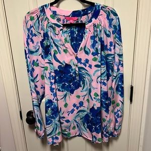 Lilly Pulitzer Silk Top